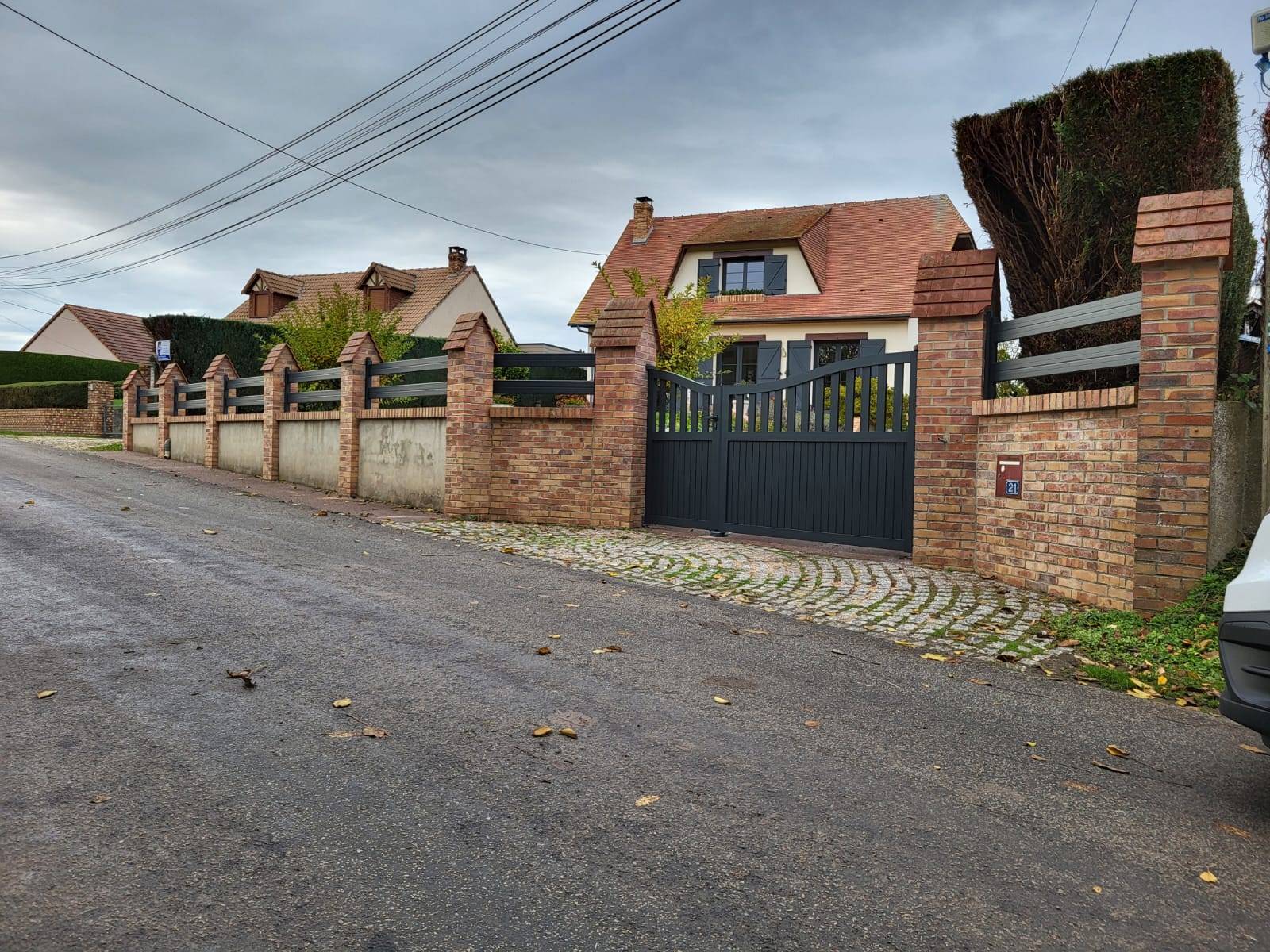 Techni-Baie, installation de portail et clôture sur le secteur de Dieppe 76