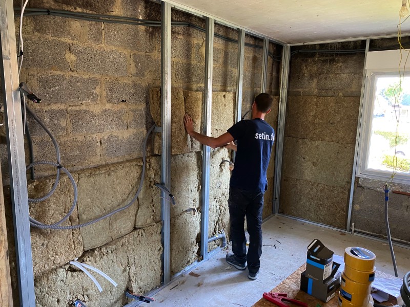Faire isoler les murs de sa maison par l’intérieur proche de Dieppe 76