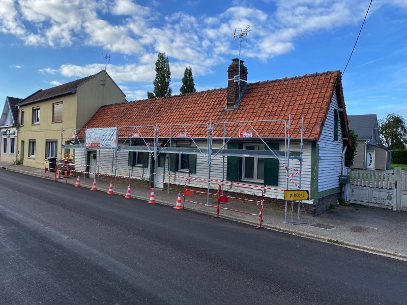 Vente et pose d’une isolation extérieure sous bardage près de Dieppe(76)
