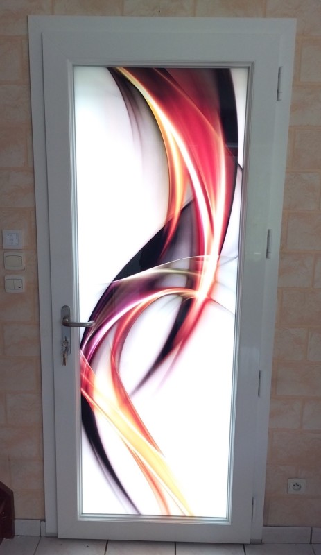 Vente et pose d’une porte d’entrée PVC Janneau près de Cany Barville (76)