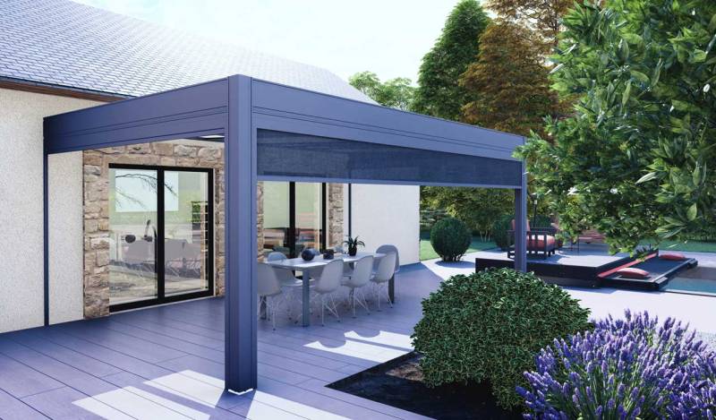 Entreprise pour faire installer une pergola sur une terrasse sur le secteur de Cany-Barville en Seine-Maritime 76