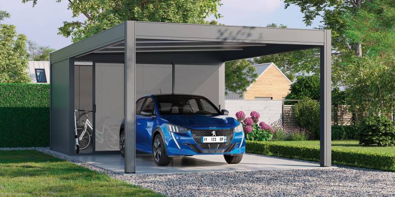 Entreprise spécialisée pour la pose d'un carport sur le secteur de Saint-Valéry-en-Caux 76 en Normandie